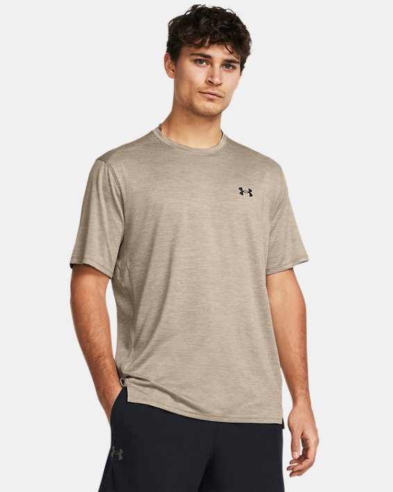Tee-shirt à manches courtes UA Tech™ Vent pour homme, Brown, pdpMainDesktop image number 0